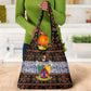 Cameroon Toghu Grocery Bag Flag Coat Of Arms - Traditional Bamenda Art
