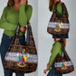 Cameroon Toghu Grocery Bag Flag Coat Of Arms - Traditional Bamenda Art