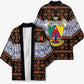 Cameroon Toghu Kimono Flag Coat Of Arms - Traditional Bamenda Art