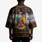 Cameroon Toghu Kimono Flag Coat Of Arms - Traditional Bamenda Art