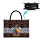 Cameroon Toghu Leather Bag Flag Coat Of Arms - Traditional Bamenda Art