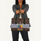 Cameroon Toghu Leather Bag Flag Coat Of Arms - Traditional Bamenda Art