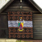 Cameroon Toghu Quilt Flag Coat Of Arms - Traditional Bamenda Art