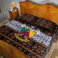 Cameroon Toghu Quilt Bed Set Flag Coat Of Arms - Traditional Bamenda Art
