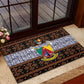 Cameroon Toghu Rubber Doormat Flag Coat Of Arms - Traditional Bamenda Art