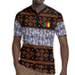 Cameroon Toghu Rugby Jersey Flag Coat Of Arms - Traditional Bamenda Art