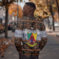Cameroon Toghu Sweatshirt Flag Coat Of Arms - Traditional Bamenda Art