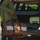 Cameroon Toghu Travel Bag Flag Coat Of Arms - Traditional Bamenda Art