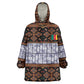 Cameroon Toghu Wearable Blanket Hoodie Flag Coat Of Arms - Traditional Bamenda Art