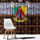 Cameroon Toghu Window Curtain Flag Coat Of Arms - Traditional Bamenda Art