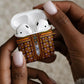 Cameroon Toghu AirPods Case Vibrant Bamenda Tribal - Authentic African Folk Art