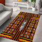 Cameroon Toghu Area Rug Vibrant Bamenda Tribal - Authentic African Folk Art
