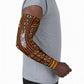 Cameroon Toghu Arm Sleeves Vibrant Bamenda Tribal - Authentic African Folk Art