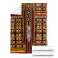 Cameroon Toghu Blanket Vibrant Bamenda Tribal - Authentic African Folk Art