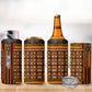 Cameroon Toghu 4 in 1 Can Cooler Tumbler Vibrant Bamenda Tribal - Authentic African Folk Art