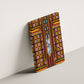 Cameroon Toghu Canvas Wall Art Vibrant Bamenda Tribal - Authentic African Folk Art