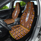 Cameroon Toghu Car Seat Cover Vibrant Bamenda Tribal - Authentic African Folk Art