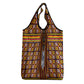 Cameroon Toghu Grocery Bag Vibrant Bamenda Tribal - Authentic African Folk Art