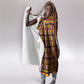 Cameroon Toghu Hooded Blanket Vibrant Bamenda Tribal - Authentic African Folk Art
