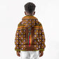 Cameroon Toghu Kid Hoodie Vibrant Bamenda Tribal - Authentic African Folk Art