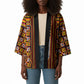Cameroon Toghu Kimono Vibrant Bamenda Tribal - Authentic African Folk Art