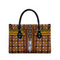 Cameroon Toghu Leather Bag Vibrant Bamenda Tribal - Authentic African Folk Art