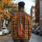 Cameroon Toghu Long Sleeve Shirt Vibrant Bamenda Tribal - Authentic African Folk Art