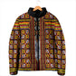 Cameroon Toghu Padded Jacket Vibrant Bamenda Tribal - Authentic African Folk Art