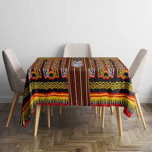 Cameroon Toghu Tablecloth Vibrant Bamenda Tribal - Authentic African Folk Art