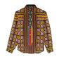 Cameroon Toghu Women Casual Shirt Vibrant Bamenda Tribal - Authentic African Folk Art
