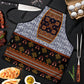 Cameroon Toghu Ethnic Heritage Apron Traditional Bamenda Embroidery Style - African Tribal Motifs