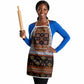 Cameroon Toghu Ethnic Heritage Apron Traditional Bamenda Embroidery Style - African Tribal Motifs