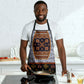 Cameroon Toghu Ethnic Heritage Apron Traditional Bamenda Embroidery Style - African Tribal Motifs