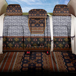 Cameroon Toghu Ethnic Heritage Back Car Seat Cover Traditional Bamenda Embroidery Style - African Tribal Motifs