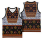 Cameroon Toghu Ethnic Heritage Basketball Jersey Traditional Bamenda Embroidery Style - African Tribal Motifs