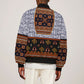 Cameroon Toghu Ethnic Heritage Bomber Jacket Traditional Bamenda Embroidery Style - African Tribal Motifs