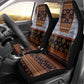 Cameroon Toghu Ethnic Heritage Car Seat Cover Traditional Bamenda Embroidery Style - African Tribal Motifs