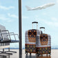 Cameroon Toghu Ethnic Heritage Luggage Cover Traditional Bamenda Embroidery Style - African Tribal Motifs