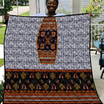 Cameroon Toghu Ethnic Heritage Quilt Traditional Bamenda Embroidery Style - African Tribal Motifs