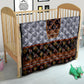 Cameroon Toghu Ethnic Heritage Quilt Traditional Bamenda Embroidery Style - African Tribal Motifs