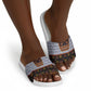 Cameroon Toghu Ethnic Heritage Slide Sandals Traditional Bamenda Embroidery Style - African Tribal Motifs