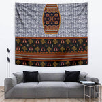 Cameroon Toghu Ethnic Heritage Tapestry Traditional Bamenda Embroidery Style - African Tribal Motifs