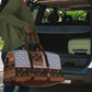 Cameroon Toghu Ethnic Heritage Travel Bag Traditional Bamenda Embroidery Style - African Tribal Motifs
