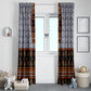 Cameroon Toghu Ethnic Heritage Window Curtain Traditional Bamenda Embroidery Style - African Tribal Motifs