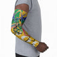 Personalized South Africa Football Springbok Arm Sleeves Bafana Bafana Rainbow Nation Flag Colors