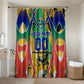 Personalized South Africa Football Springbok Bathroom Set Bafana Bafana Rainbow Nation Flag Colors