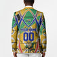 Personalized South Africa Football Springbok Blazer Bafana Bafana Rainbow Nation Flag Colors