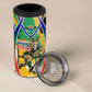 Personalized South Africa Football Springbok 4 in 1 Can Cooler Tumbler Bafana Bafana Rainbow Nation Flag Colors