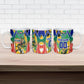 Personalized South Africa Football Springbok Ceramic Mug Bafana Bafana Rainbow Nation Flag Colors