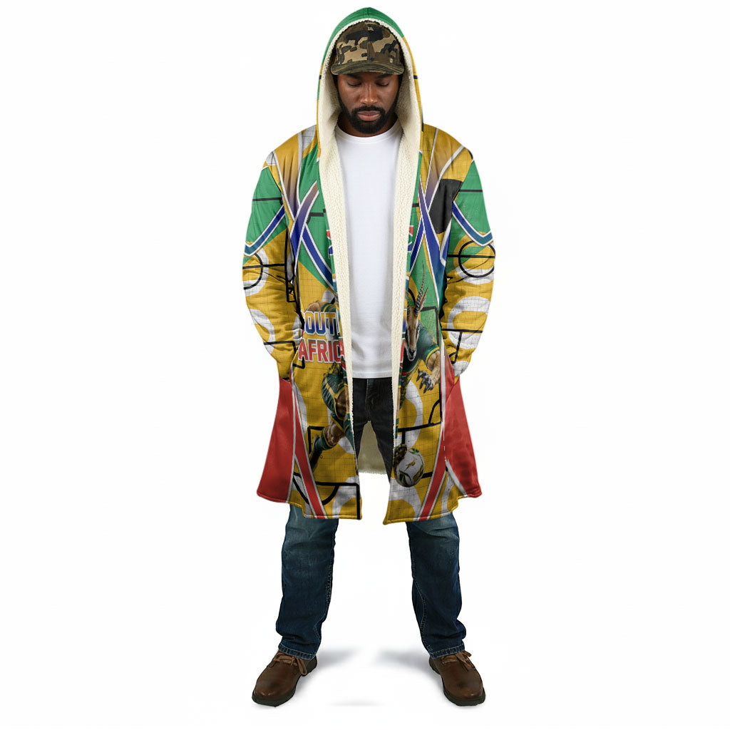 Personalized South Africa Football Springbok Cloak Bafana Bafana Rainbow Nation Flag Colors